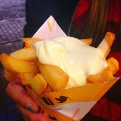 You can't leave Amsterdam without trying the French fries!
